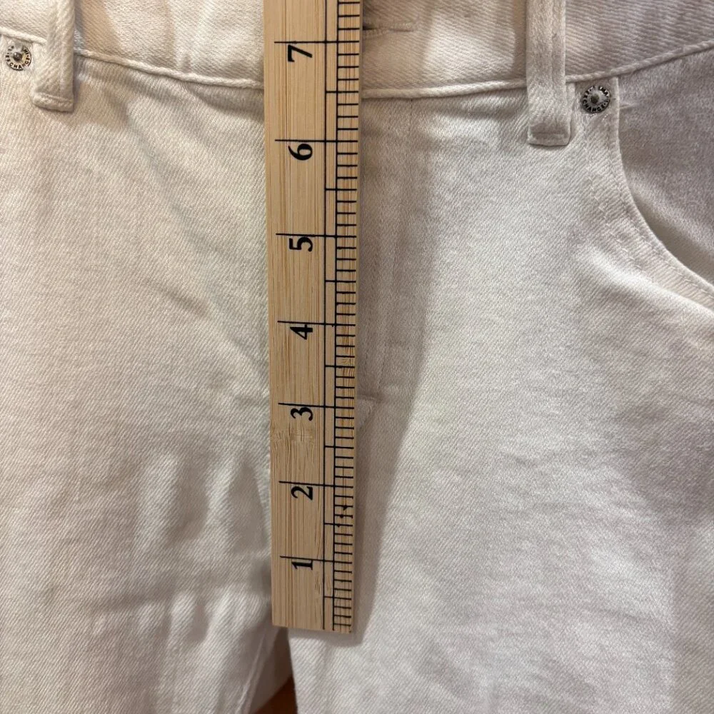 A/X Armani Exchange Womens White Skinny‎ Bootcut Y2K Jeans Size 28S